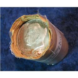 1315. 1976 D Original Uncirculated Roll Kennedy Half Dollars.