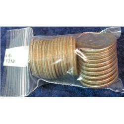 1318. Roll of (25) 1979 P Susan B. Anthony Dollars.