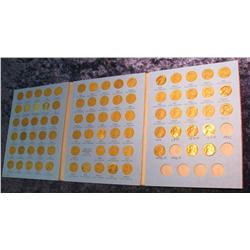 1324. 1941-73 Set of Lincoln Cents in a Whitman folder.