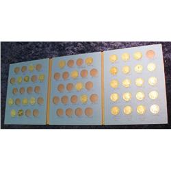 1369. Whitman Coin folder with (33) Buffalo Nickels.