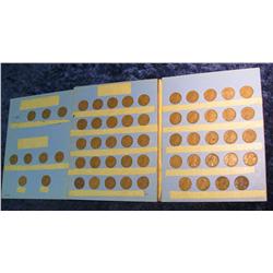 1373. (58) Wheat Cents in a Whitman folder.
