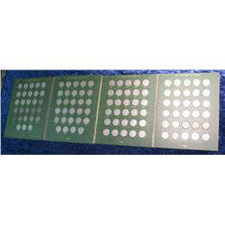 1374. Set of Jefferson Nickels in a Whitman folder.