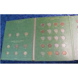 1375. 1857-1909 Partial Set of Indian Head Cents in