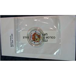 1385. 2002 Tennessee Colorized Kennedy Half Dollar.