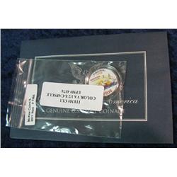 1386. 2000 Virginia Colorized Kennedy Half Dollar.