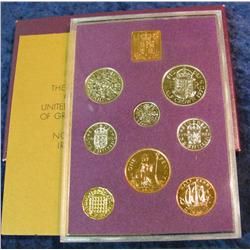 1390. 1970 Coinage of Great Britain and Northern Ireland Proof Set.