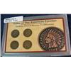 1391. Four-Piece Set Coins of the American Frontier