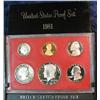 Image 1 : 1404. 1981 S U.S. Proof Set. Original as issued.