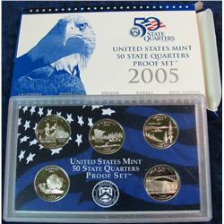 1451. 2005S US Quarter Proof  Set. Original as Issued.