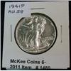 1480. 1941P Walking Liberty Half. AU.