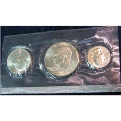 1490. 1976S Silver 3-Coin Uncirculated Set.