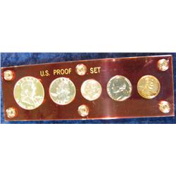 1496. 1956 US Proof Set in Capital Holder.