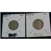Image 1 : 1517. 1938D & S Jefferson Nickels. VF.