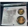 Image 2 : 1529. Thomas Jefferson Dollar & Spouse Medal. BU