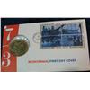 Image 1 : 1538. 1973 Bicentennial First Day Cover and Medal.