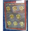 1553. 2009P & D Presidential Dollar Set. In Display Case.