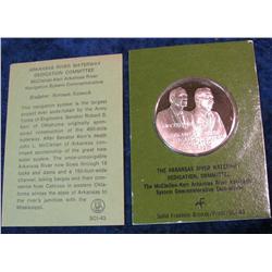 1567. Arkansas River Navigations Com. Br. Medal.