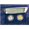 Image 2 : 1569. 1787-1987 Constitution Bicentennial. Silver & Gold Plated Set.