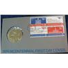 1570. 1972 Bicentennial First Day Cover & Medal.