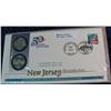 1573. 1999 New Jersey Quarters First Day Cover.