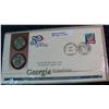 Image 2 : 1574. 1999 Georgia Quarters First Day Cover.