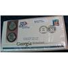 1575. 1999 Georgia Quarters First Day Cover.