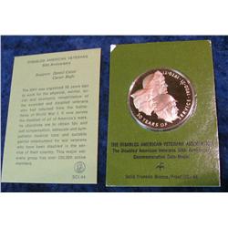 1580. Disabled American Vets 50th Anniversary Medal
