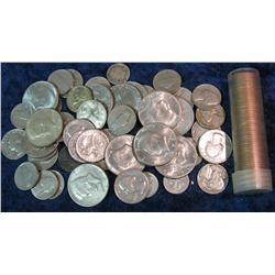 1589. Weird Mixed Group: 1967P Silver Kennedy Half;