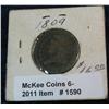 1590. 1809 U.S. Half Cent. G-4.