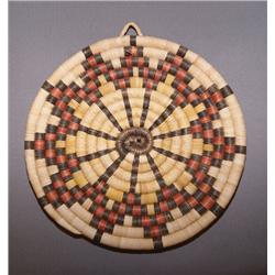 HOPI BASKETRY PLAQUE