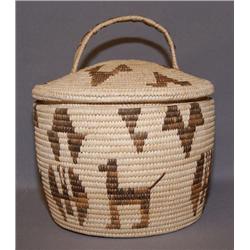 PAPAGO LIDDED BASKET
