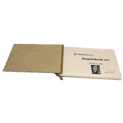 WWII LUFTWAFFE KREIGSWEIHNADT PHOTO ALBUM NAMED