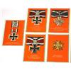 Image 2 : WAR MEDALS OF THE GERMAN REICH POSTCARD LOT OF 11