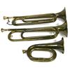 Image 1 : 3 BUGLES TWO REGULATION AND ONE WWI TRENCH