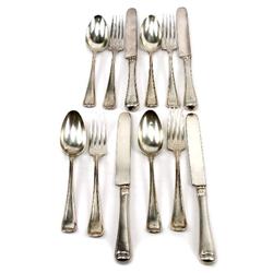 9TH CAVALRY STERLING SILVER FLATWARE