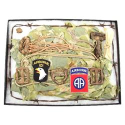 WWII 82ND AIRBORNE EXCAVATED RELICS LZ "DZ-N"