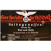 Image 2 : WWII GERMAN NSDAP MEETING METAL & ENAMEL SIGN