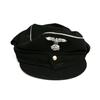 Image 2 : WWII SS BLACK M-43 FIELD CAP