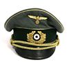 Image 2 : WWII GERMAN ARMY VISOR CAP