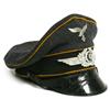 Image 1 : WWII GERMAN LUFTWAFFE OFFICERS PEAKED VISOR CAP
