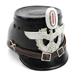 WWII GERMAN POLICE SHAKO ORIGINAL VUPA