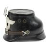 Image 3 : WWII GERMAN POLICE SHAKO ORIGINAL VUPA