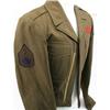 Image 2 : WWII 82ND AIRBORNE IKE JACKET & LUCKY STRIKES
