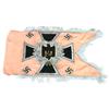 Image 1 : WWII GERMAN HEER PANZER STANDARD SWALLOWTAIL FLAG