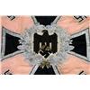 Image 2 : WWII GERMAN HEER PANZER STANDARD SWALLOWTAIL FLAG