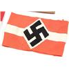 Image 3 : WWII GERMAN HITLER YOUTH HJ ARM BANDS & CLOTH CAP