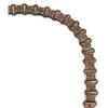 Image 3 : WWII GERMAN VETERANS CHAINED GORGET