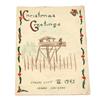 Image 1 : LUFT STALAG III HAND DRAWN CHRISTMAS CARD 1943