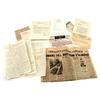 Image 1 : ED TOVREA INITIAL MIA LETTERS & NEWSCLIPS