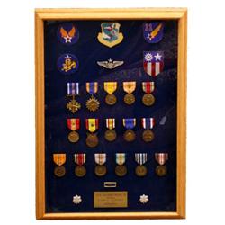 MEDALS & INSIGNIA OF LT COL THEODORE WEISSE USAF